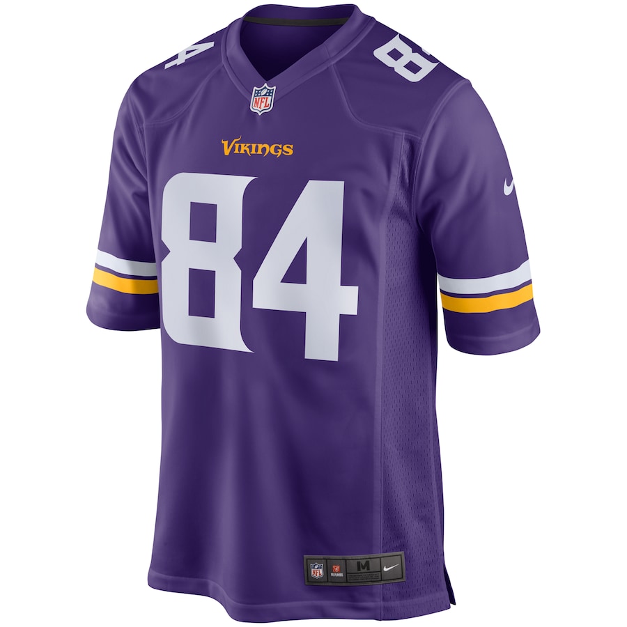Men’s Minnesota Vikings Randy Moss Nike Purple Retired Player Game Jersey
