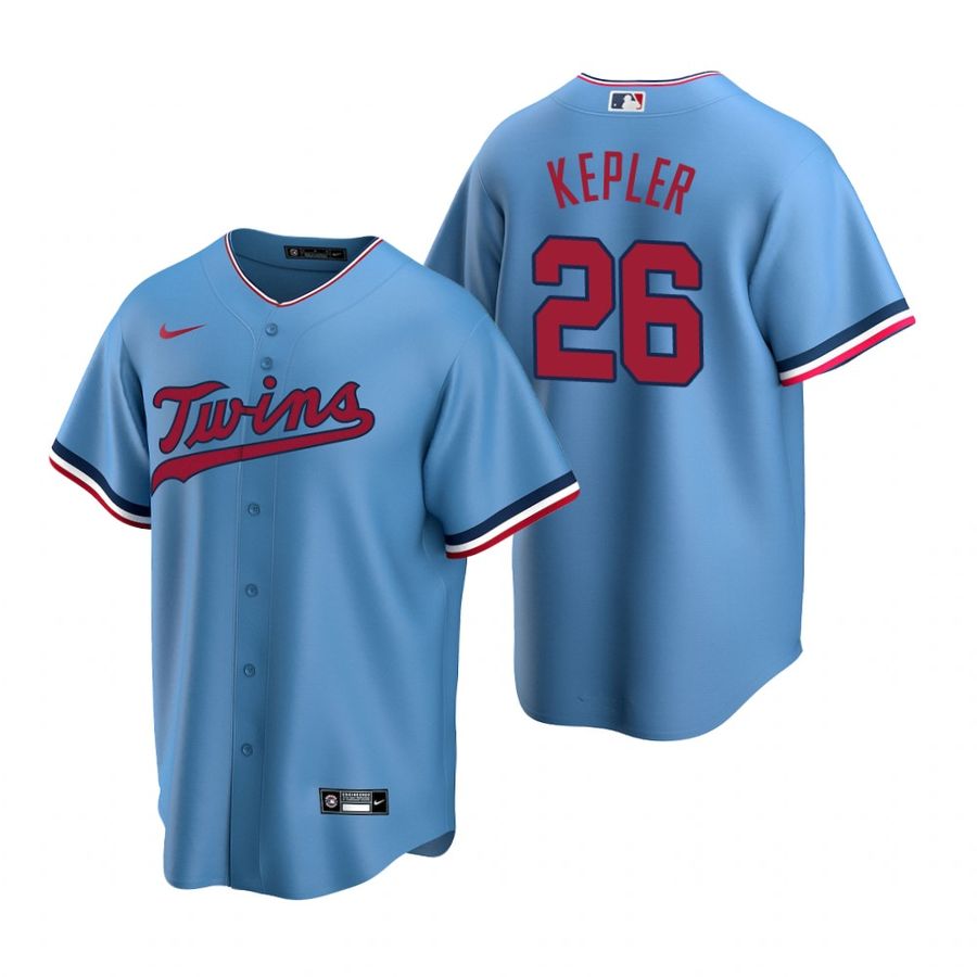 Men's Minnesota Twins Max Kepler Powder Blue Alternate Replica Team Jersey