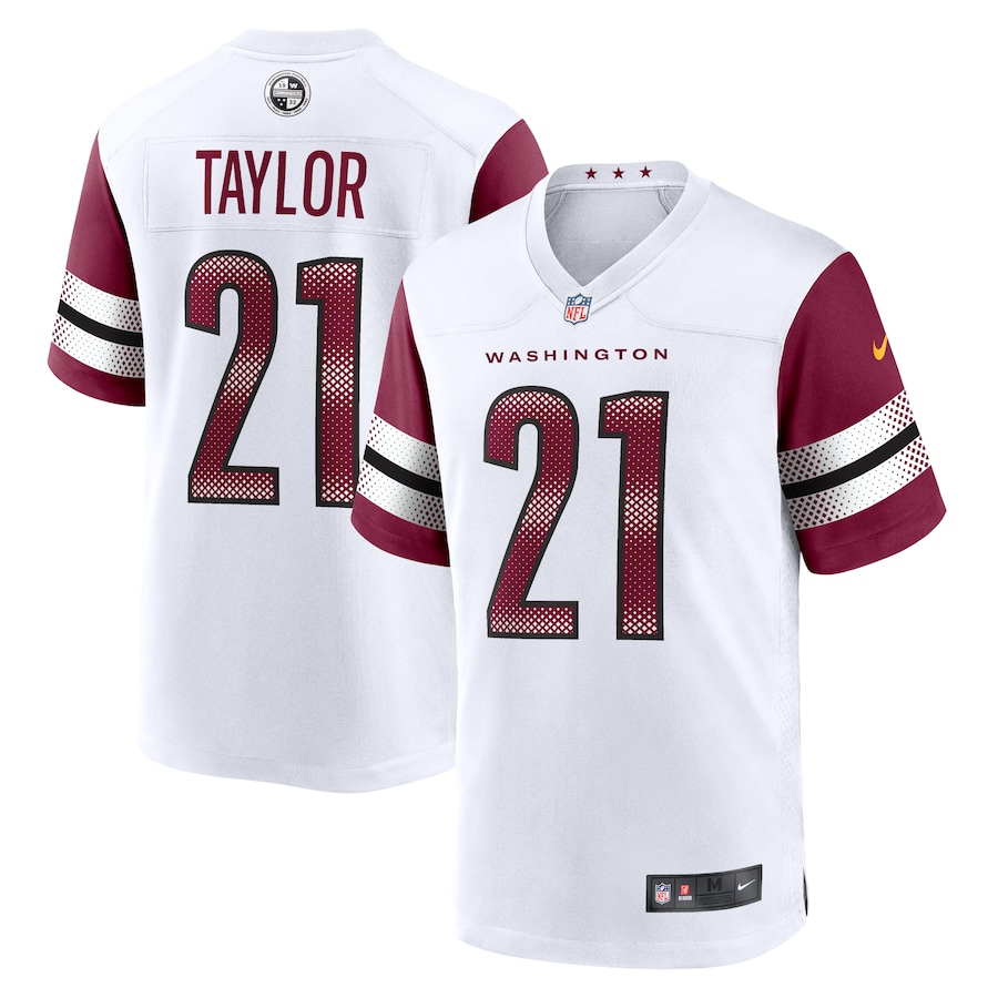Men’s Washington Commanders Sean Taylor Nike White Retired Player Game Jersey
