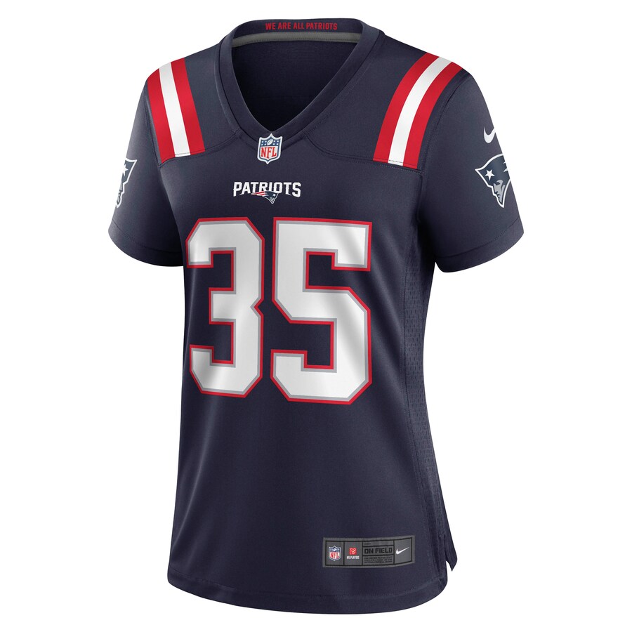 Women’s New England Patriots Jim Nance Nike Navy Retired Player Jersey