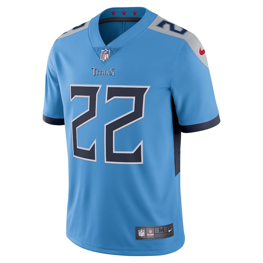 Men’s Tennessee Titans Derrick Henry Nike Light Blue New Vapor Untouchable Limited Jersey