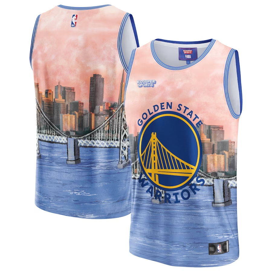 Unisex Golden State Warriors Studios by Fanatics Blue Hometown Jersey