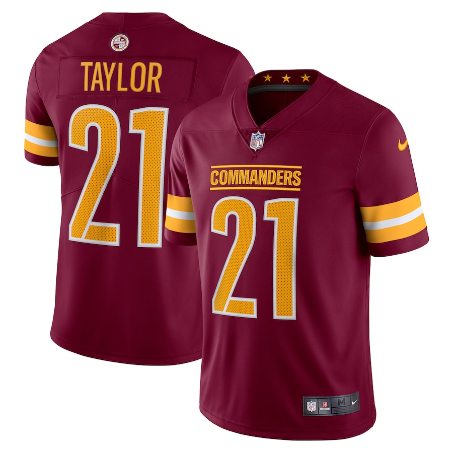 Men’s Washington Commanders Sean Taylor Nike Burgundy 2022 Home Retired Player Limited Jersey