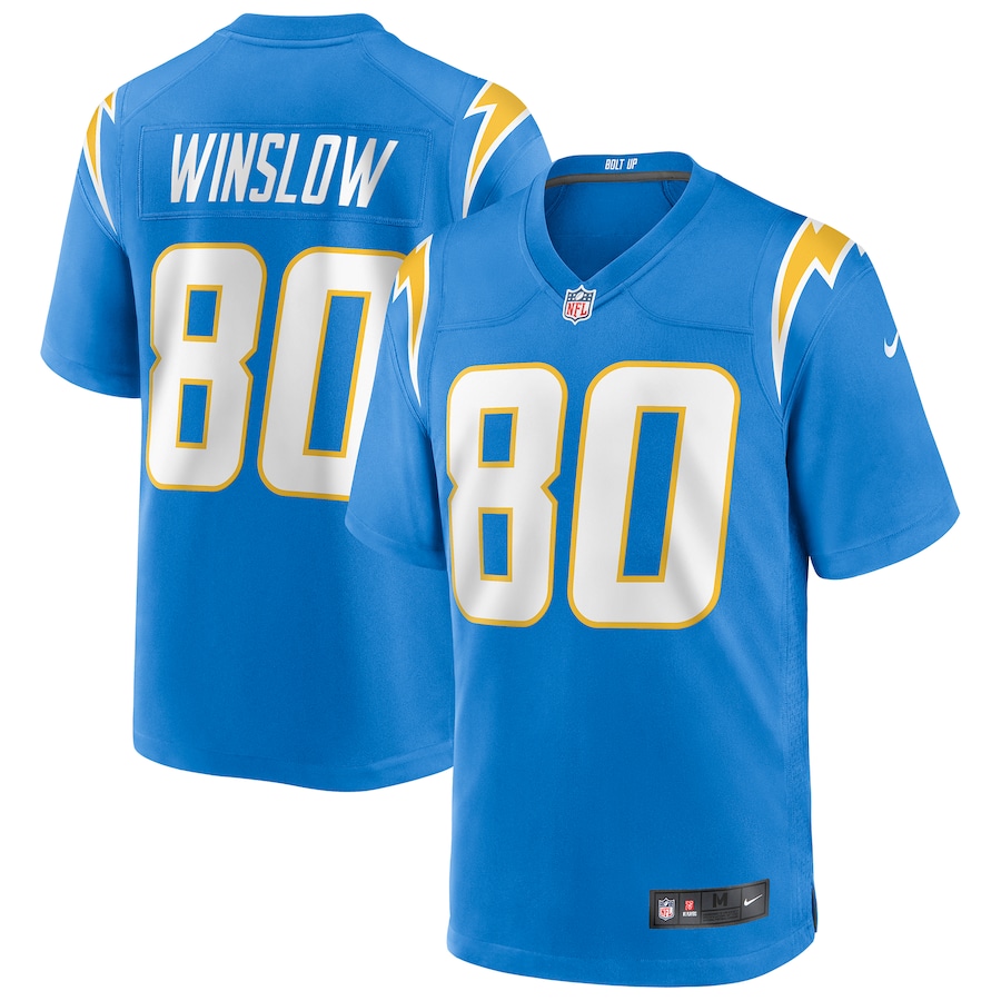 Men’s Los Angeles Chargers Kellen Winslow Nike Powder Blue Game Retired Player Jersey