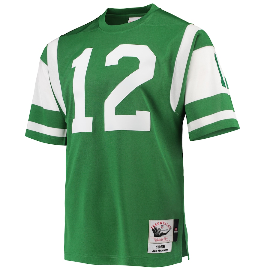 Men’s New York Jets Joe Namath Mitchell & Ness Green Authentic Retired Player Jersey