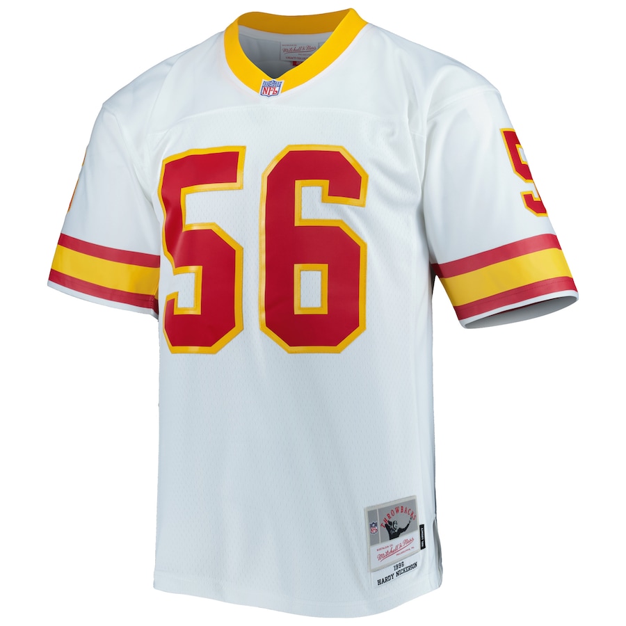 Men’s Tampa Bay Buccaneers Hardy Nickerson Mitchell & Ness White 1996 Legacy Replica Jersey