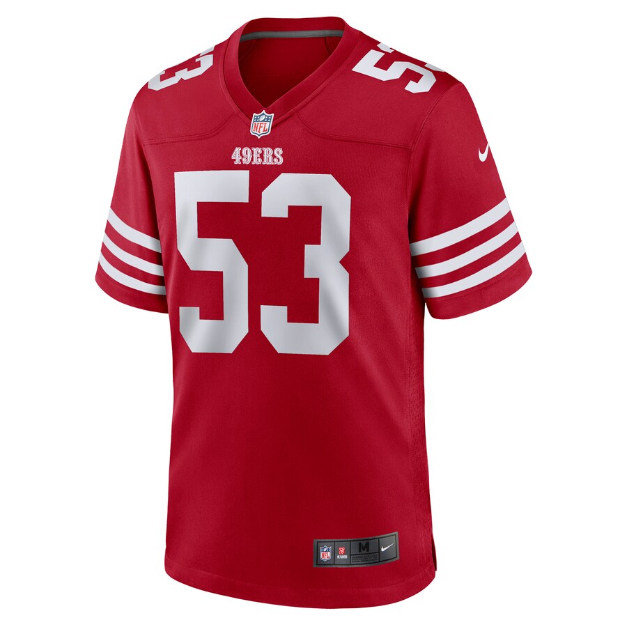 Men’s San Francisco 49ers Kemoko Turay Nike Scarlet Game Player Jersey