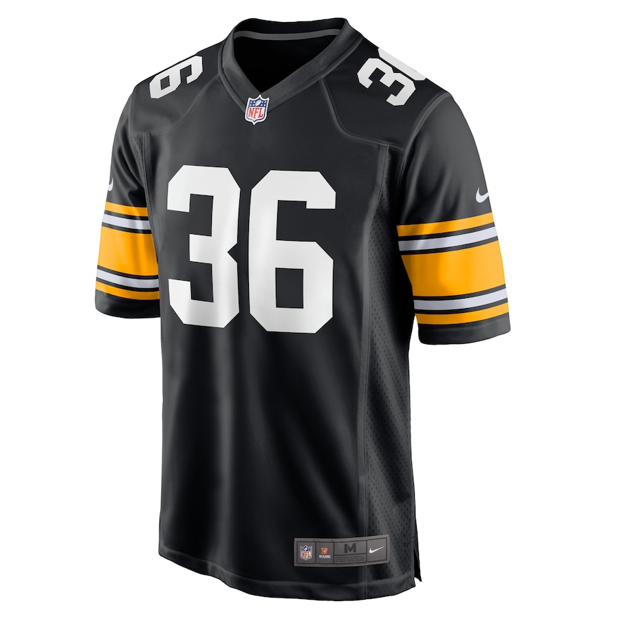 Men’s Pittsburgh Steelers Jerome Bettis Nike Black Retired Player Jersey
