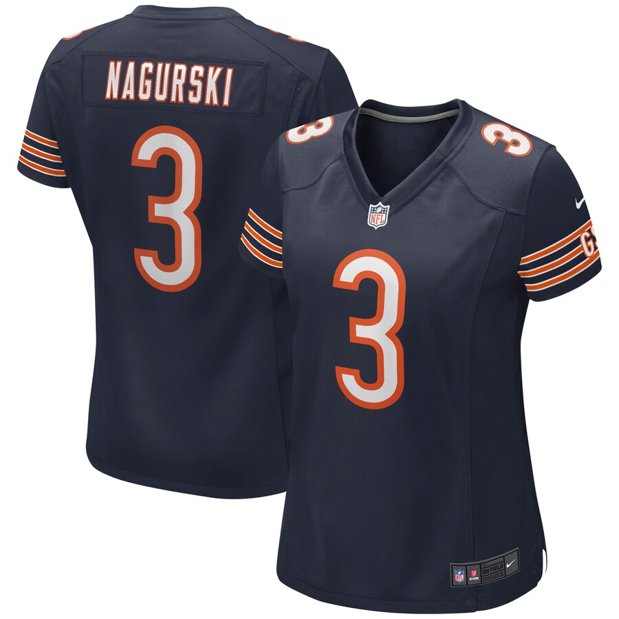 Women’s Chicago Bears Bronko Nagurski Nike Navy Game Retired Player Jersey