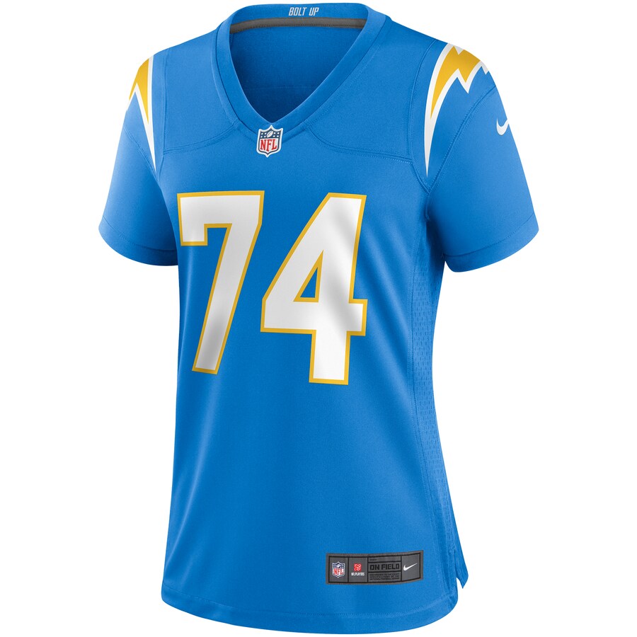 Women’s Los Angeles Chargers Storm Norton Nike Powder Blue Game Jersey
