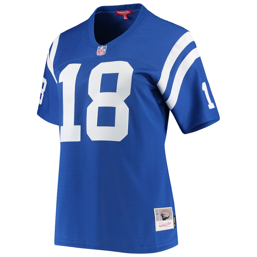 Women’s Indianapolis Colts Peyton Manning Mitchell & Ness Royal 1998 Legacy Replica Jersey