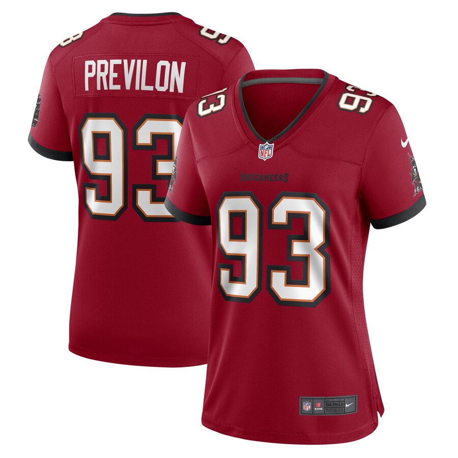 Women’s Tampa Bay Buccaneers Willington Previlon Nike Red Game Player Jersey