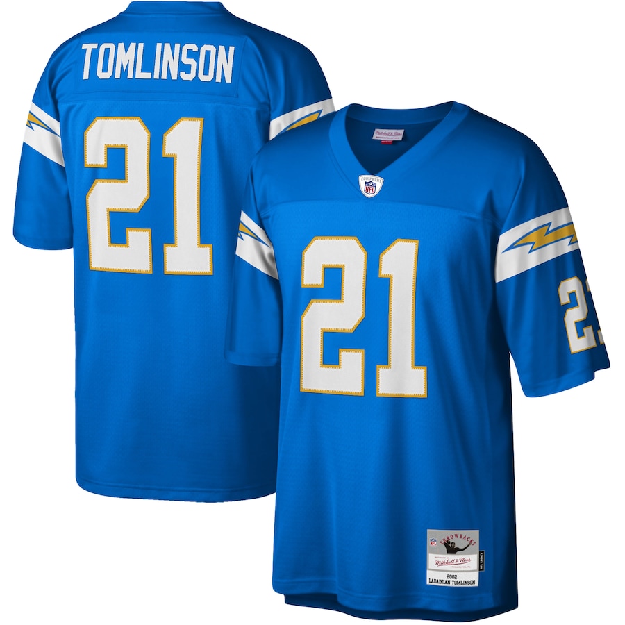 Men’s Los Angeles Chargers LaDainian Tomlinson Mitchell & Ness Powder Blue 2009 Legacy Replica Jersey