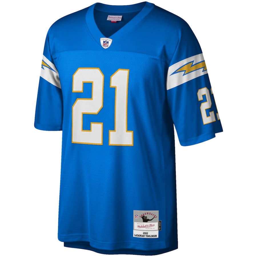 Men’s Los Angeles Chargers LaDainian Tomlinson Mitchell & Ness Powder Blue 2009 Legacy Replica Jersey