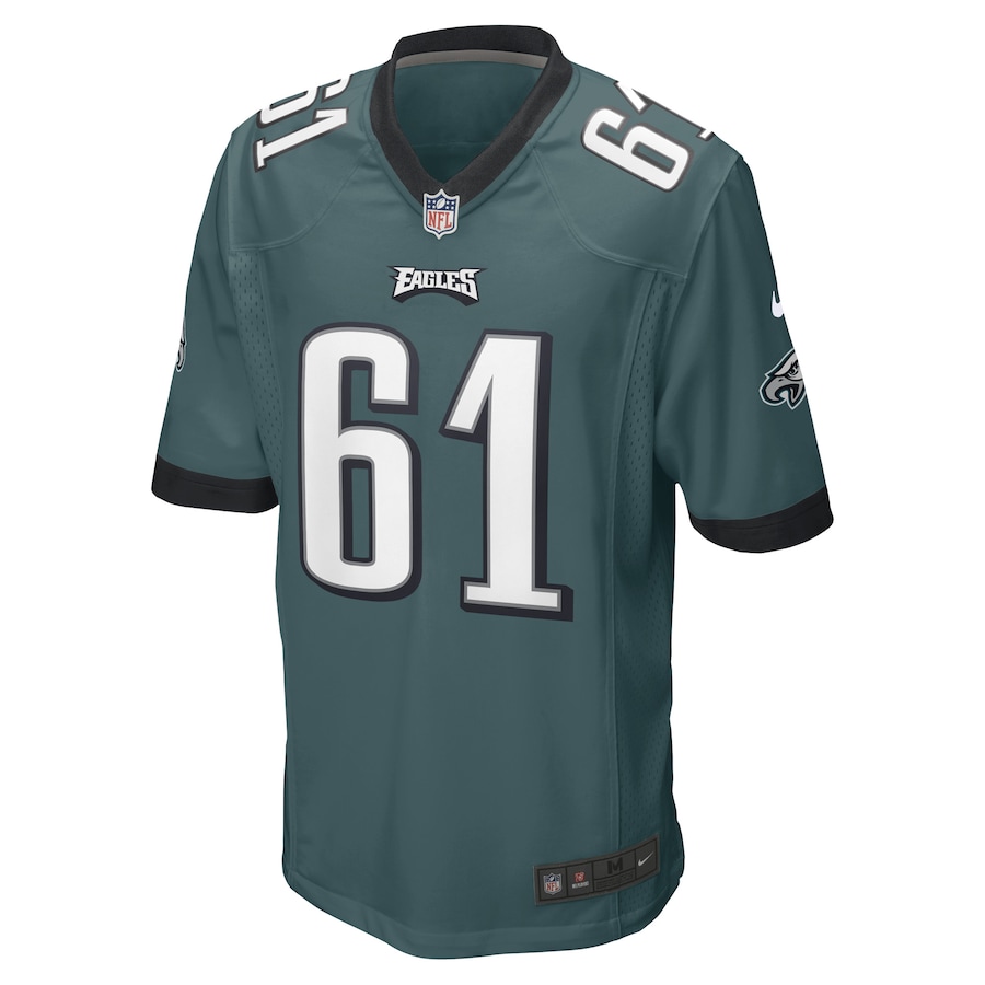 Men’s Philadelphia Eagles Josh Sills Nike Midnight Green Game Player Jersey