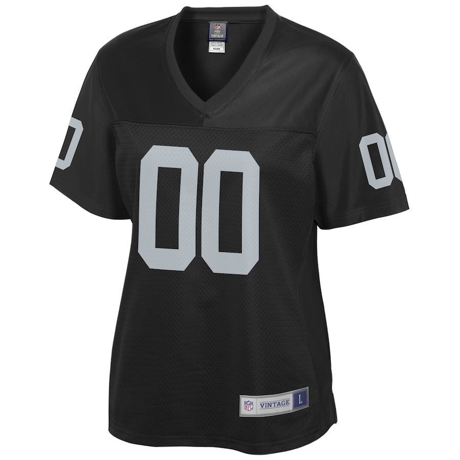 Women’s Las Vegas Raiders Jim Otto NFL Pro Line Black Retired Player Replica Jersey