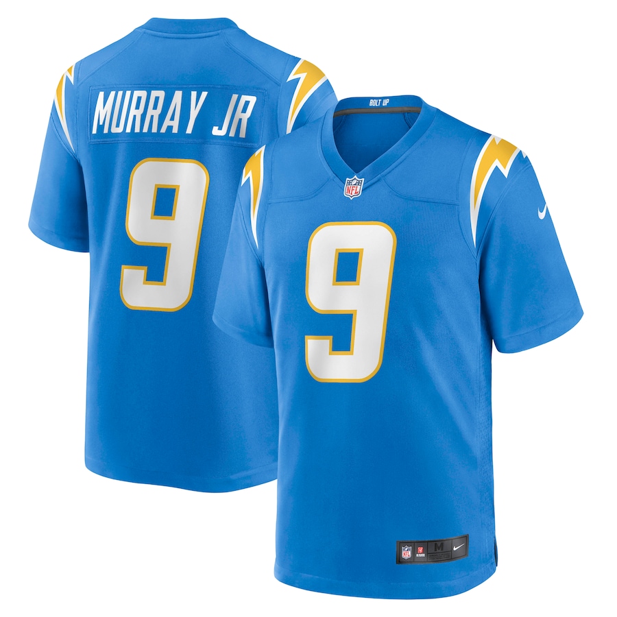 Men’s Los Angeles Chargers Kenneth Murray Jr. Nike Powder Blue Game Jersey