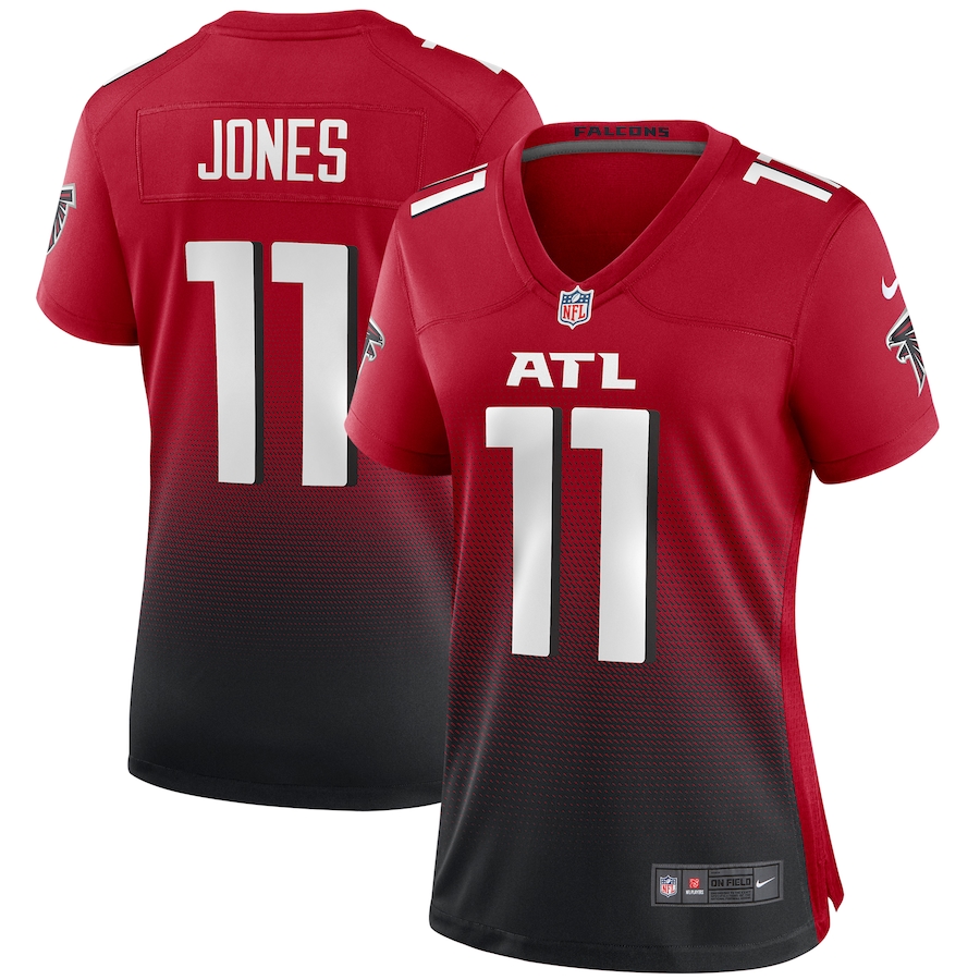 Women’s Atlanta Falcons Julio Jones Nike Red 2nd Alternate Game Jersey