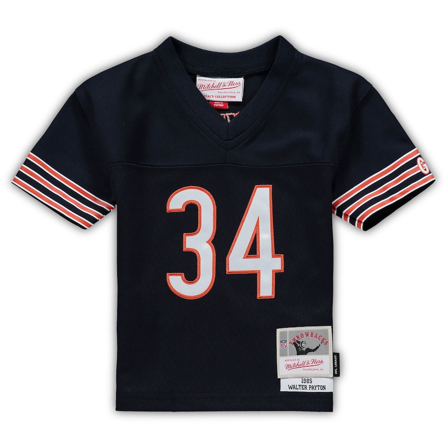 Infant Chicago Bears Walter Payton Mitchell & Ness Navy 1985 Retired Legacy Jersey