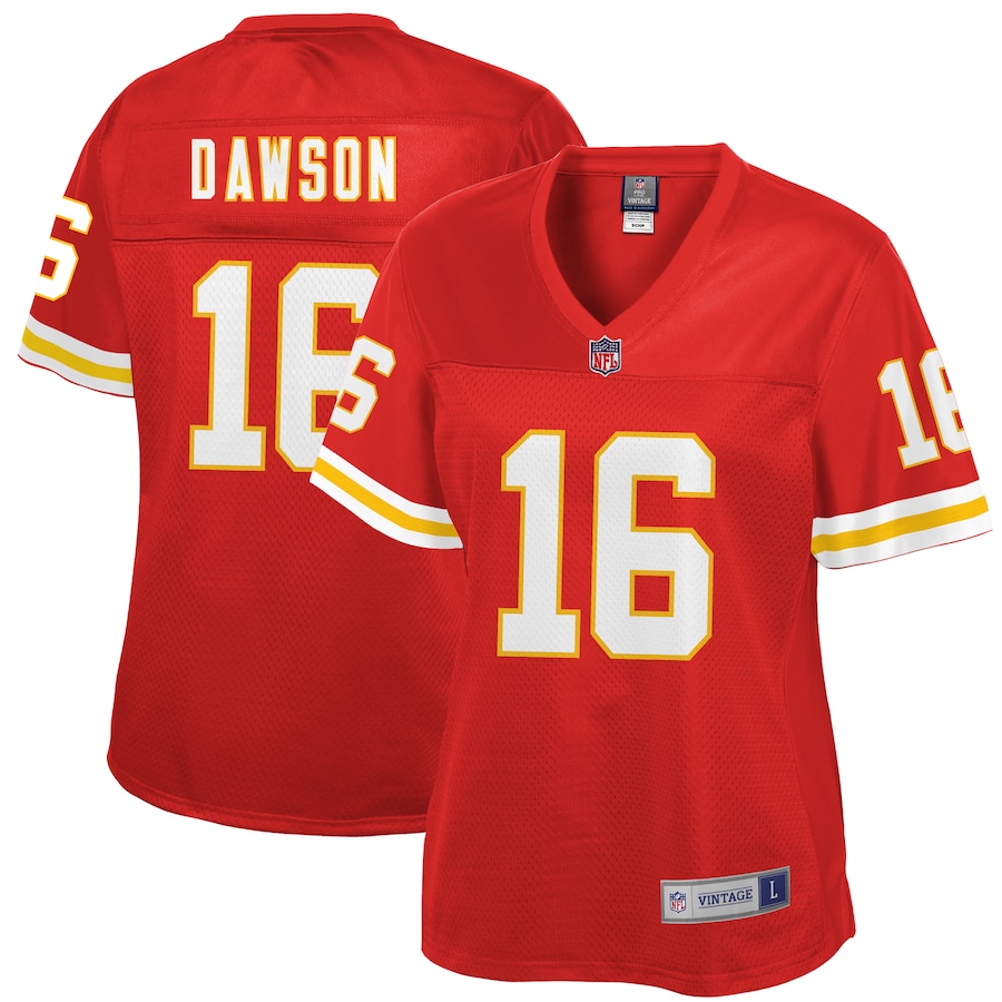 Women’s Kansas City Chiefs Len Dawson NFL Pro Line Red Retired Player Jersey