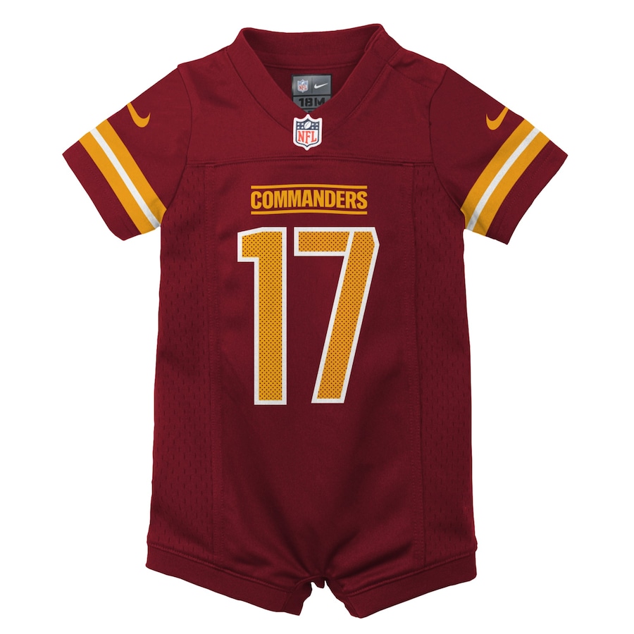 Newborn & Infant Washington Commanders Terry McLaurin Nike Burgundy Game Romper Jersey