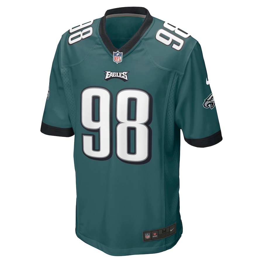 Men’s Philadelphia Eagles Robert Quinn Nike Midnight Green Game Player Jersey