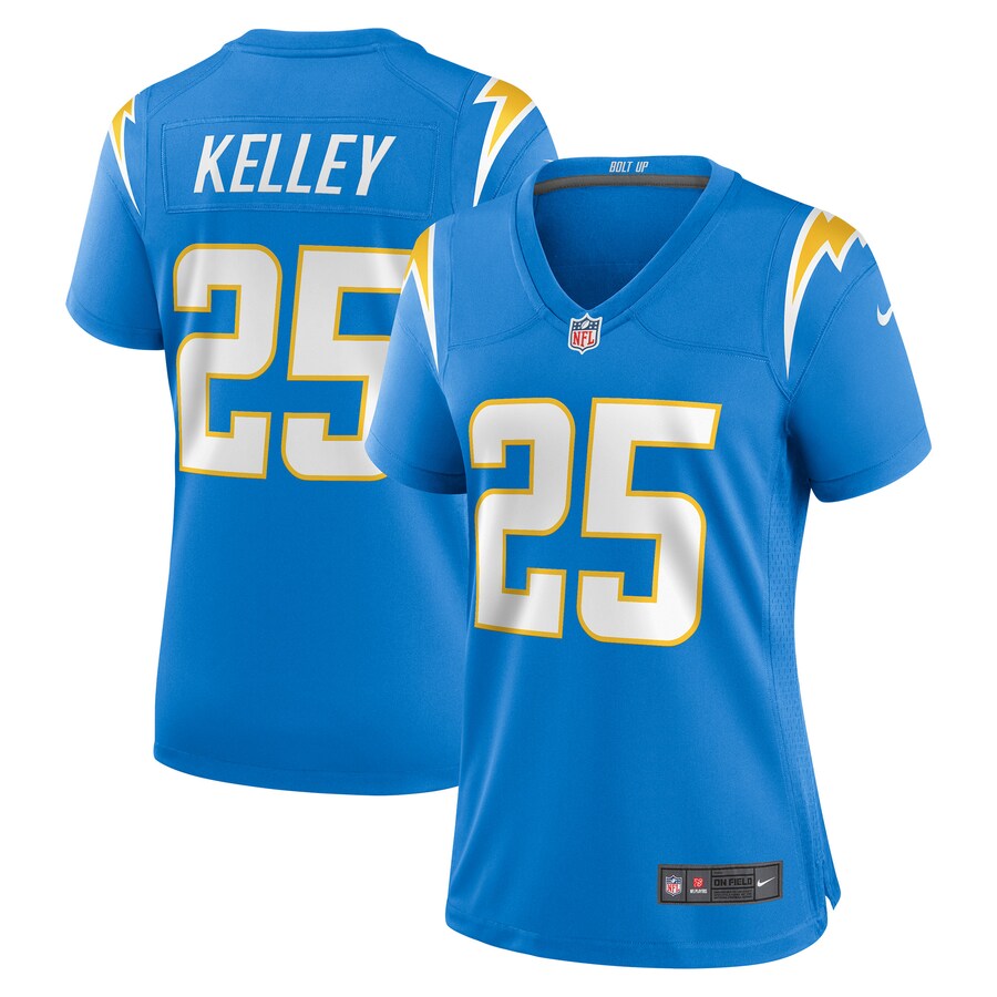 Women’s Los Angeles Chargers Joshua Kelley Nike Powder Blue Player Game Jersey