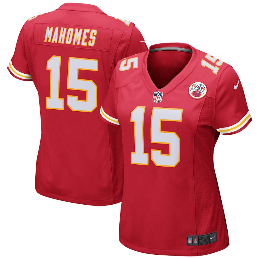 Women’s Kansas City Chiefs Patrick Mahomes Nike Red Game Player Jersey