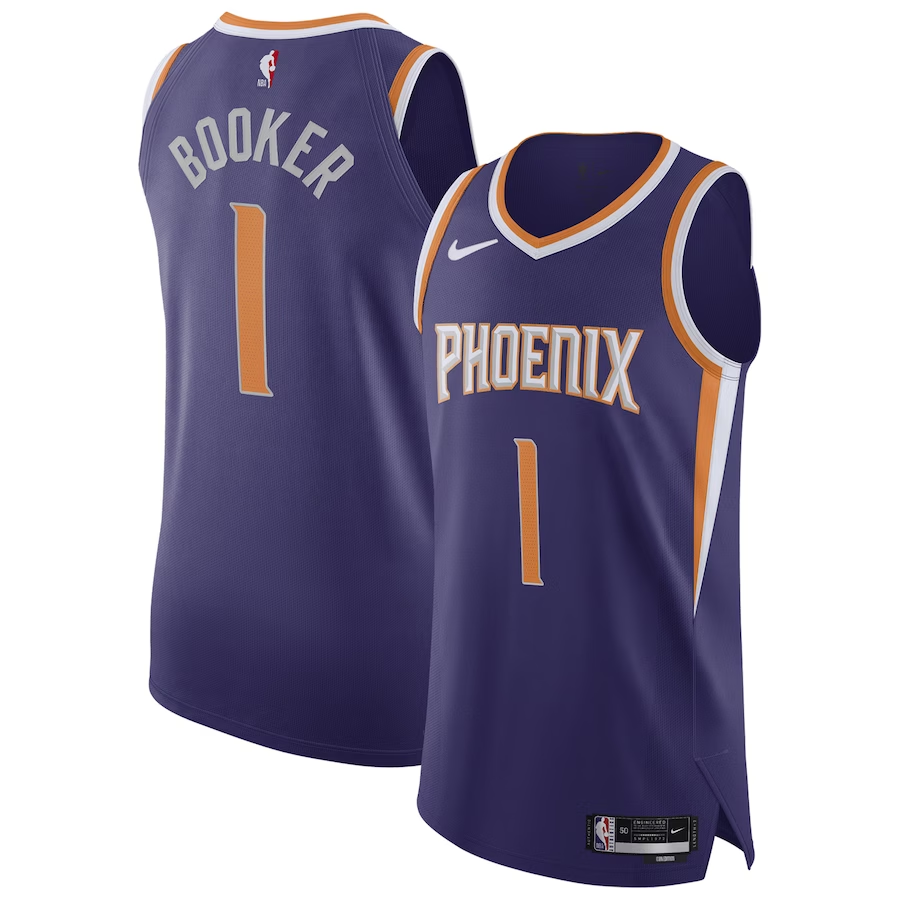Men's Phoenix Suns Devin Booker Purple 2022/23 Authentic Player Jersey - Icon Edition