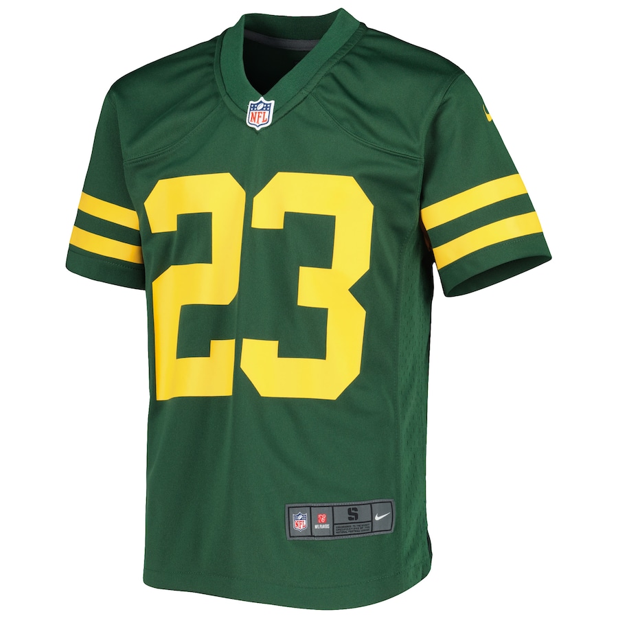 Youth Green Bay Packers Jaire Alexander Nike Green Alternate Game Jersey
