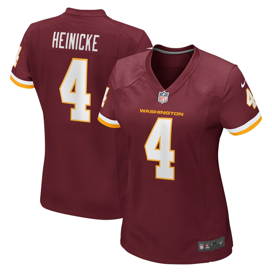 Women’s Washington Football Team Taylor Heinicke Nike Burgundy Player Game Jersey