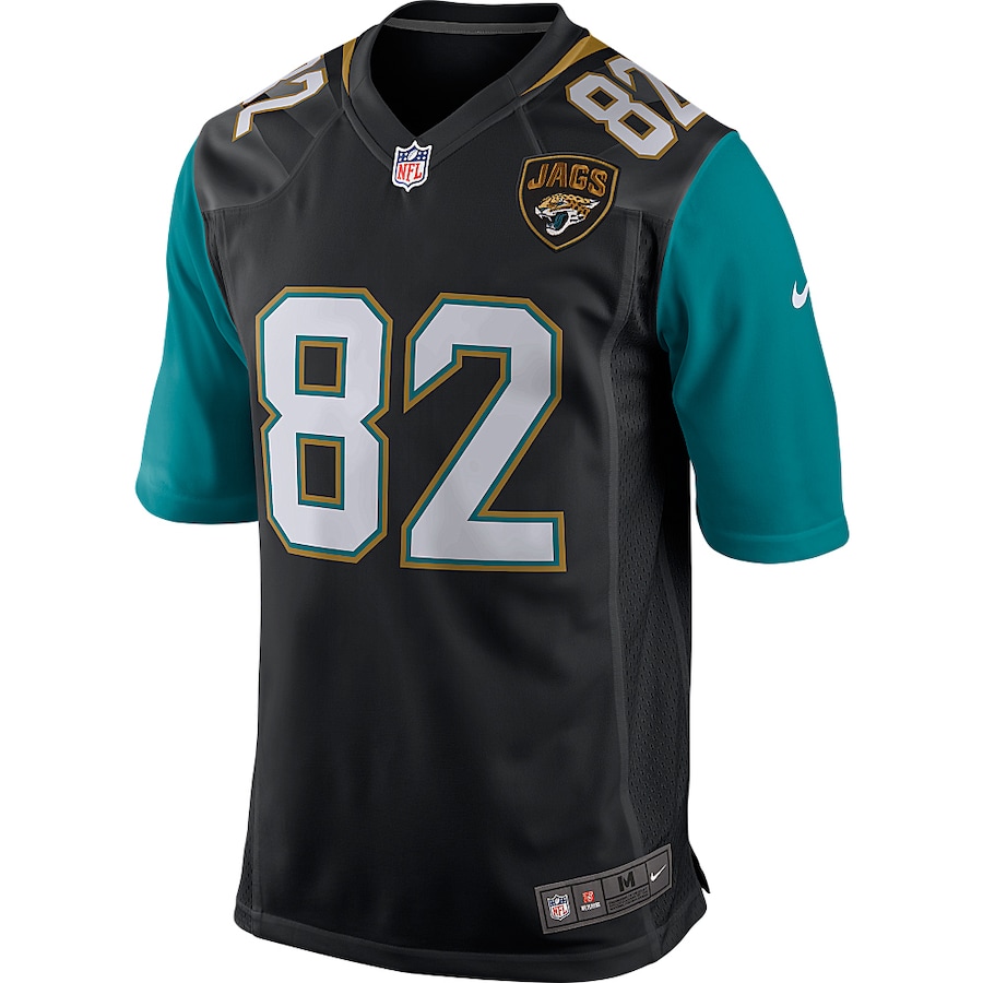 Men’s Jacksonville Jaguars Jimmy Smith Nike Black Retired Player Game Jersey