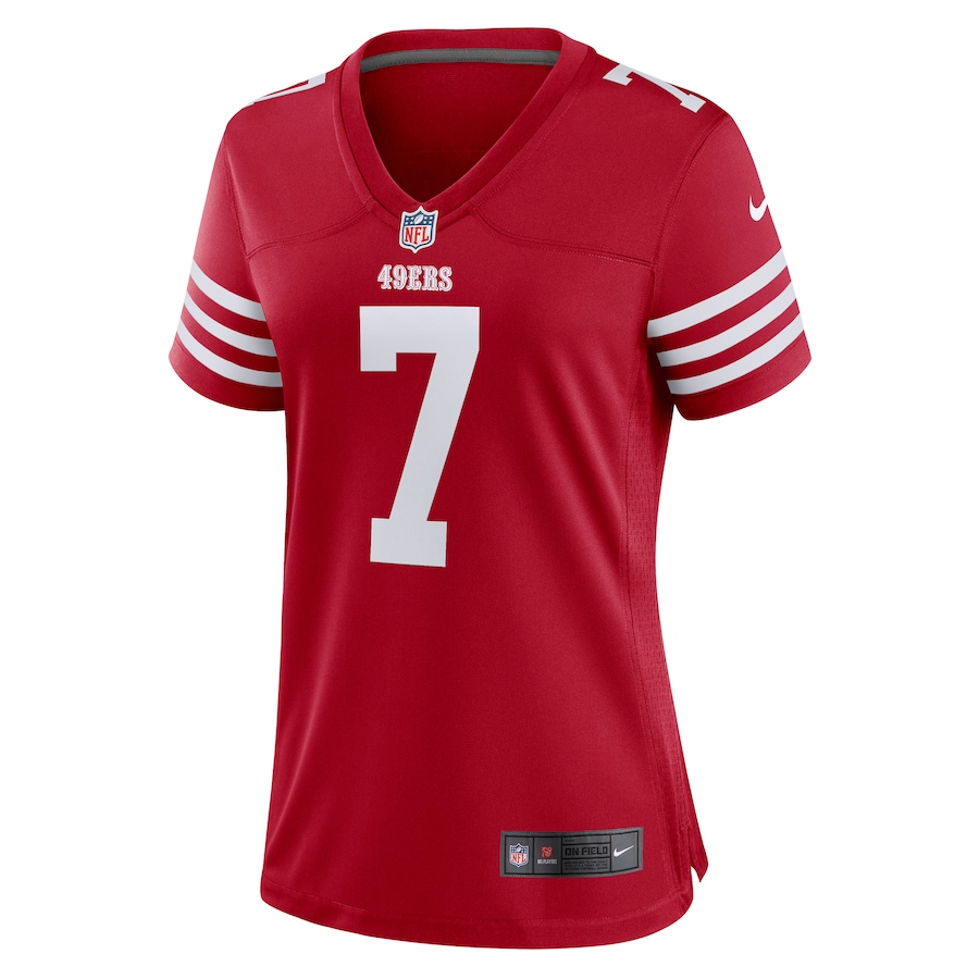 Women’s San Francisco 49ers Charvarius Ward Nike Scarlet Game Player Jersey