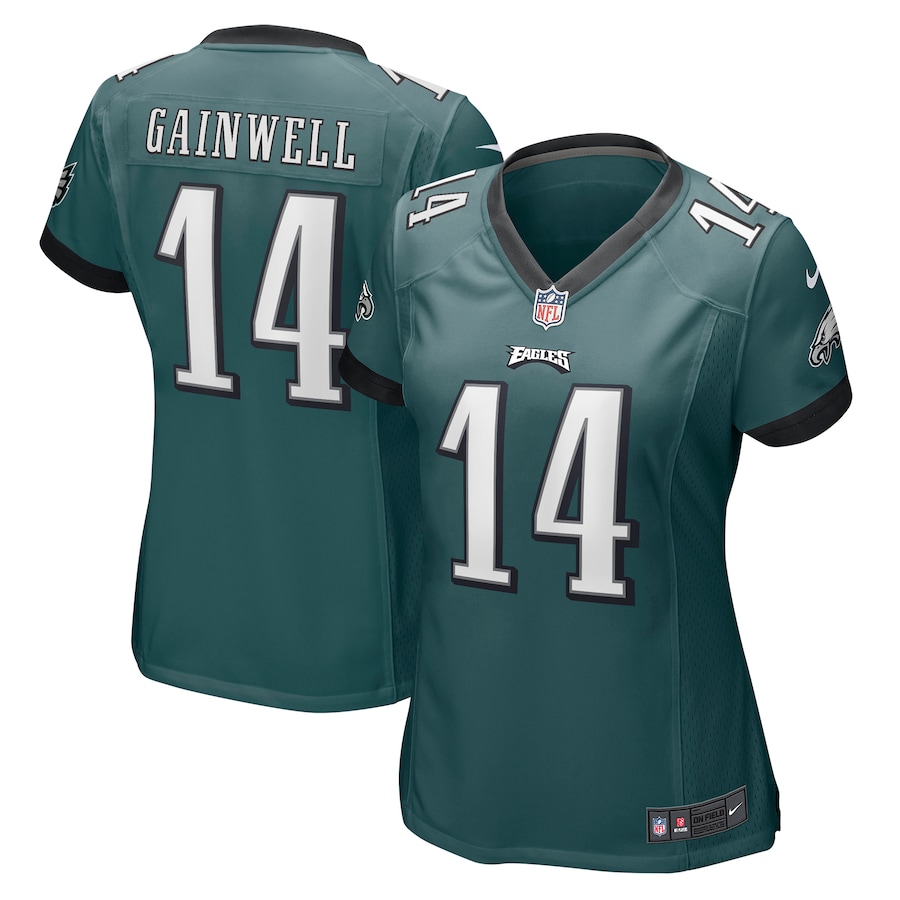 Women’s Philadelphia Eagles Kenneth Gainwell Nike Midnight Green Game Jersey