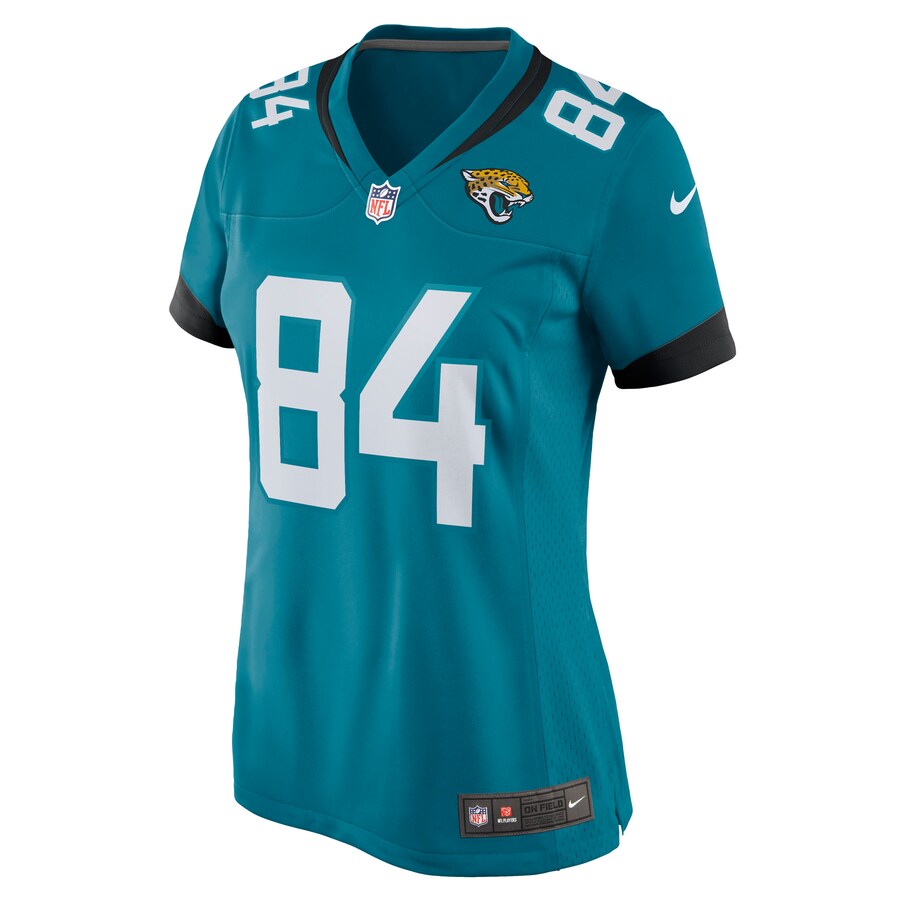 Women’s Jacksonville Jaguars Chris Manhertz Nike Teal Nike Game Jersey