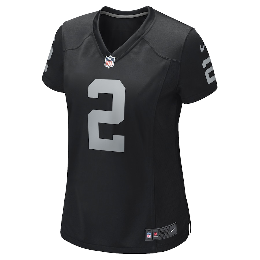 Women’s Las Vegas Raiders Daniel Carlson Nike Black Player Game Jersey