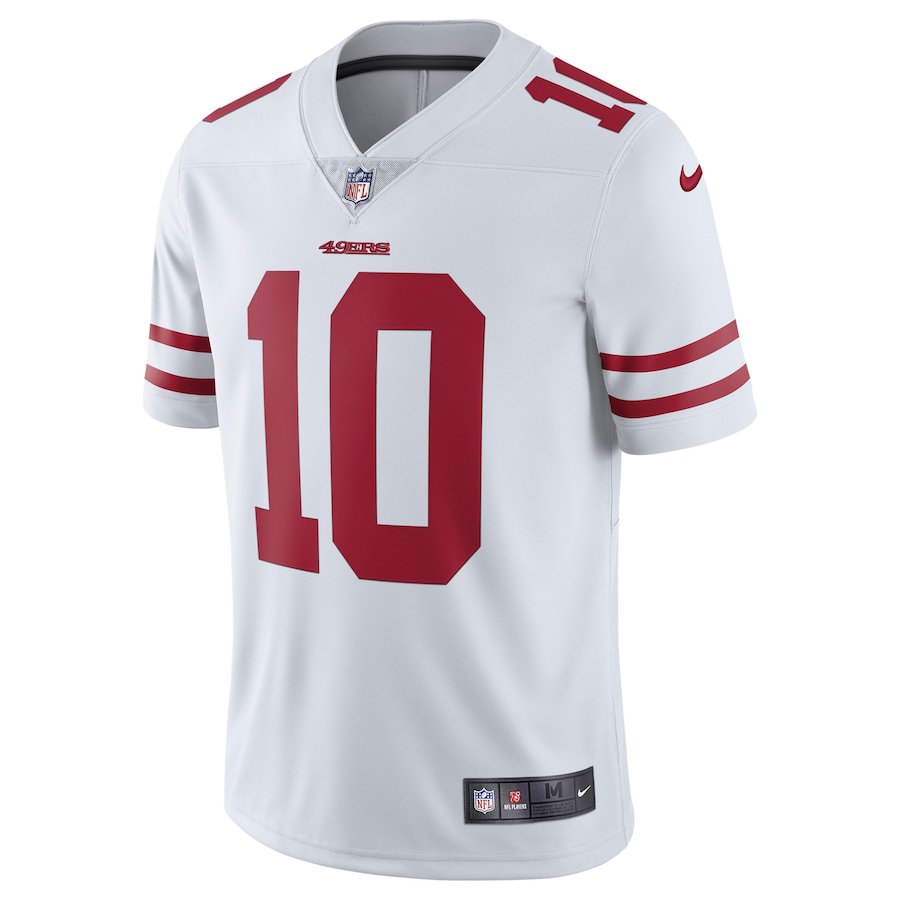 Men’s San Francisco 49ers Jimmy Garoppolo Nike White Vapor Untouchable Limited Jersey