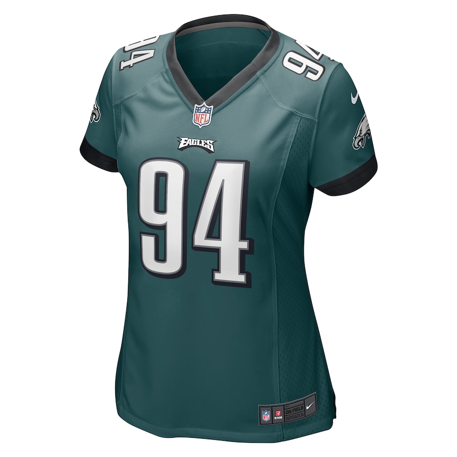 Women’s Philadelphia Eagles Josh Sweat Nike Midnight Green Game Jersey