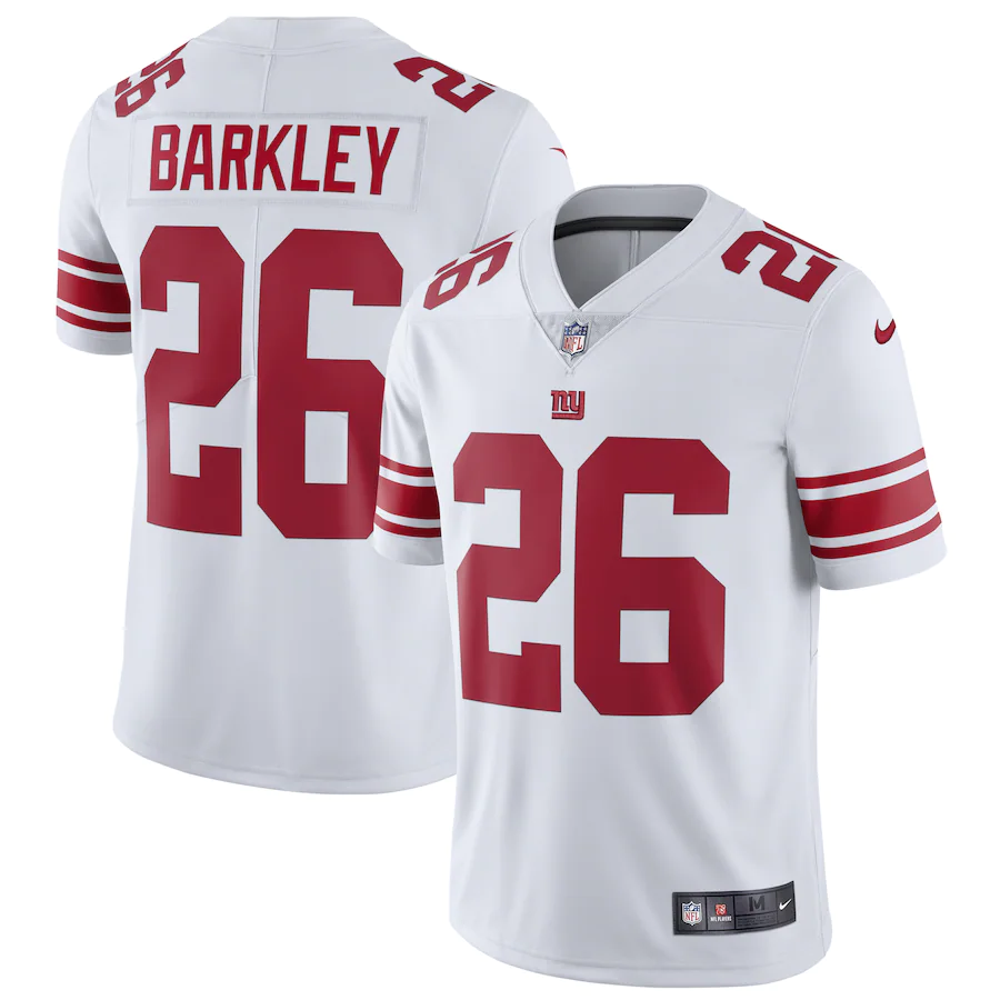 Men's New York Giants Saquon Barkley White Vapor Untouchable Limited Jersey