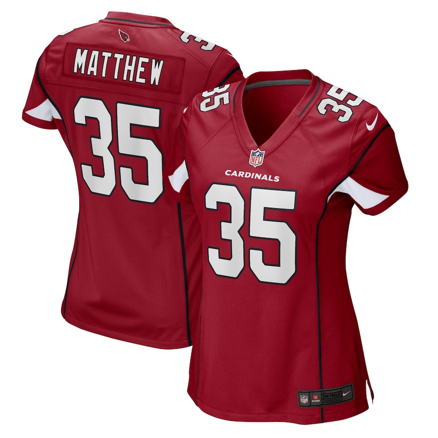 Women’s Arizona Cardinals Christian Matthew Nike Cardinal Game Player Jersey