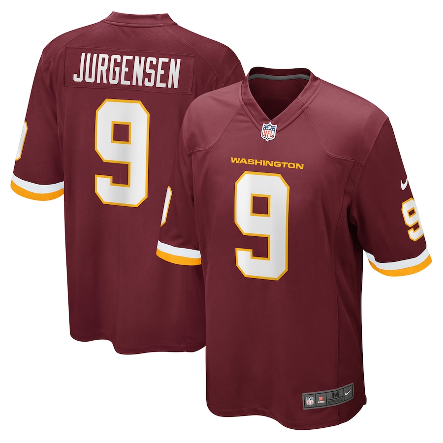 Men’s Washington Football Team Sonny Jurgensen Nike Burgundy Retired Player Jersey