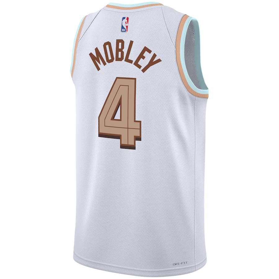 Men's Cleveland Cavaliers Evan Mobley White 2022-23 Swingman Jersey - City Edition