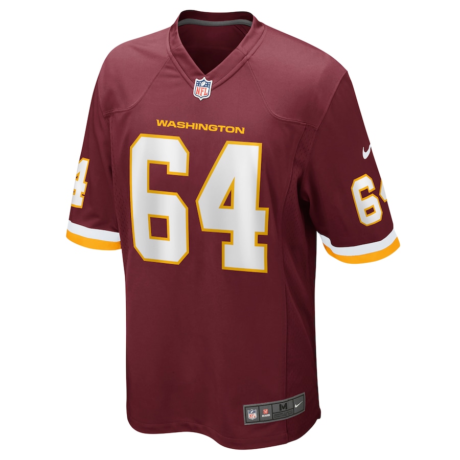 Men’s Nike David Bada Washington Football Team Burgundy Game Player Jersey