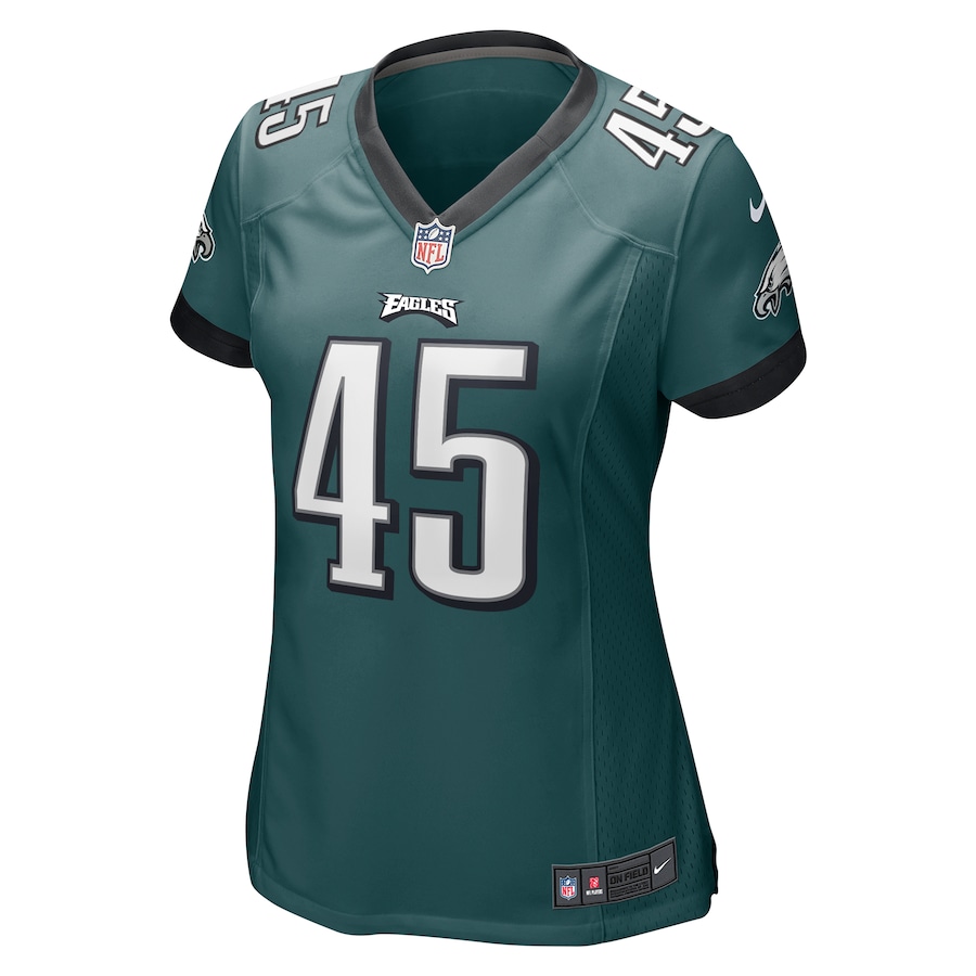 Women’s Philadelphia Eagles Rick Lovato Nike Midnight Green Game Jersey