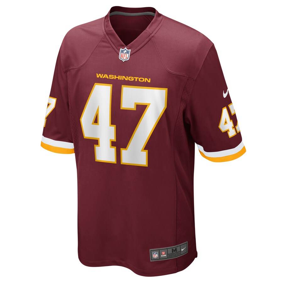 Men’s Nike Khaleke Hudson Washington Football Team Burgundy Game Player Jersey
