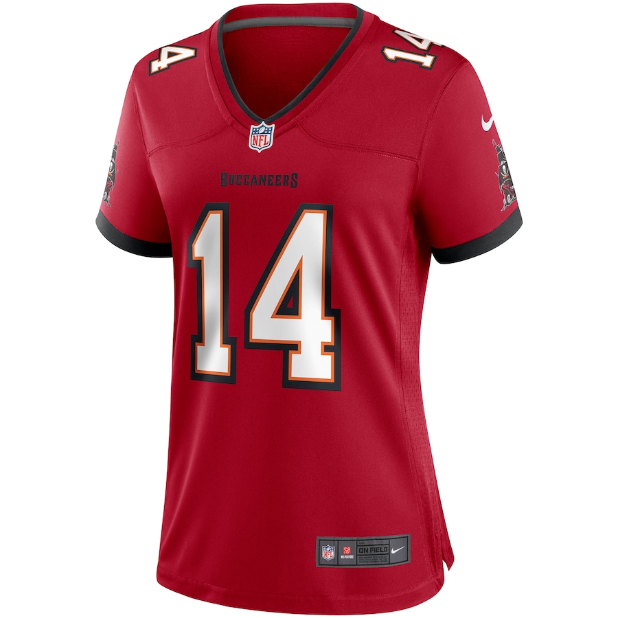 Women’s Tampa Bay Buccaneers Brad Johnson Nike Red Game Retired Player Jersey