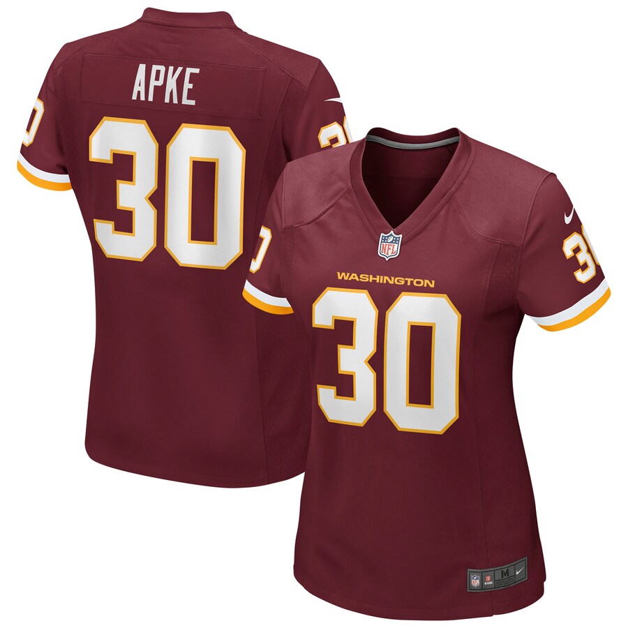 Women’s Washington Football Team Troy Apke Nike Burgundy Game Player Jersey