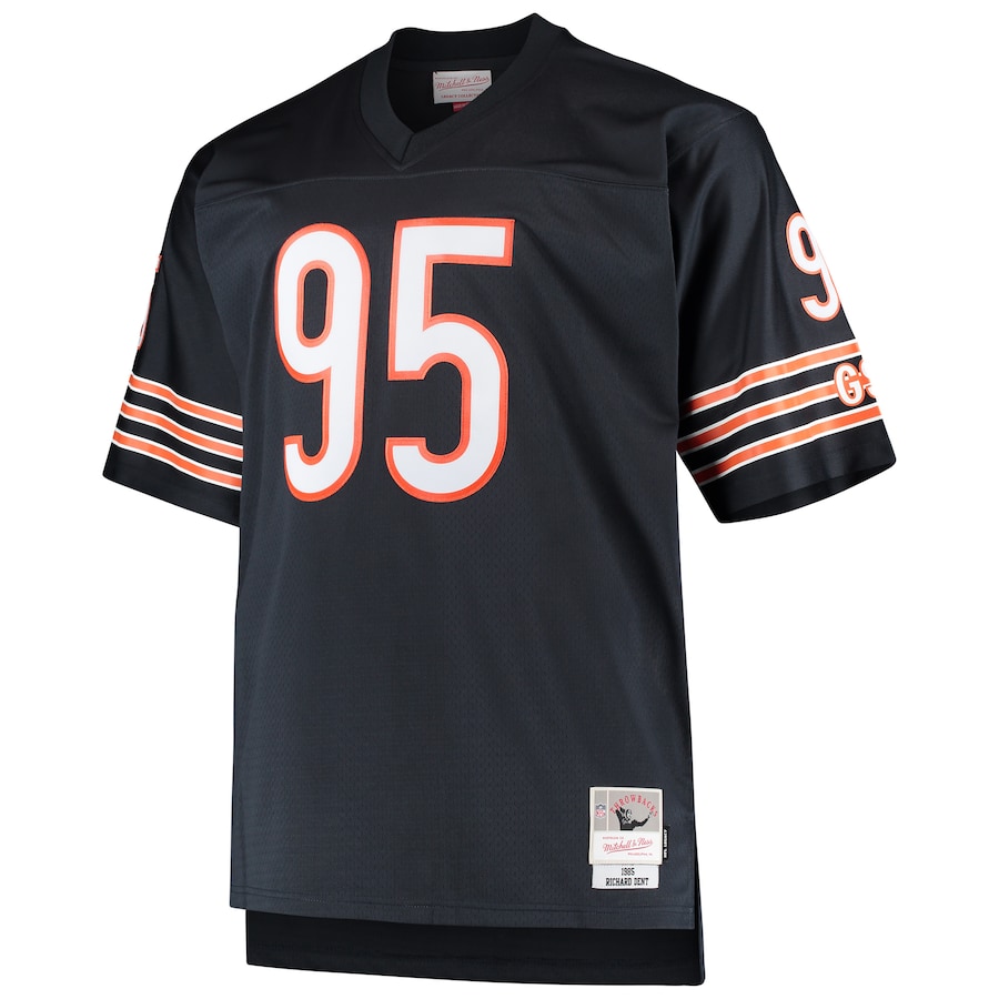Men’s Chicago Bears Richard Dent Mitchell & Ness Navy Big & Tall 1985 Retired Player Replica Jersey