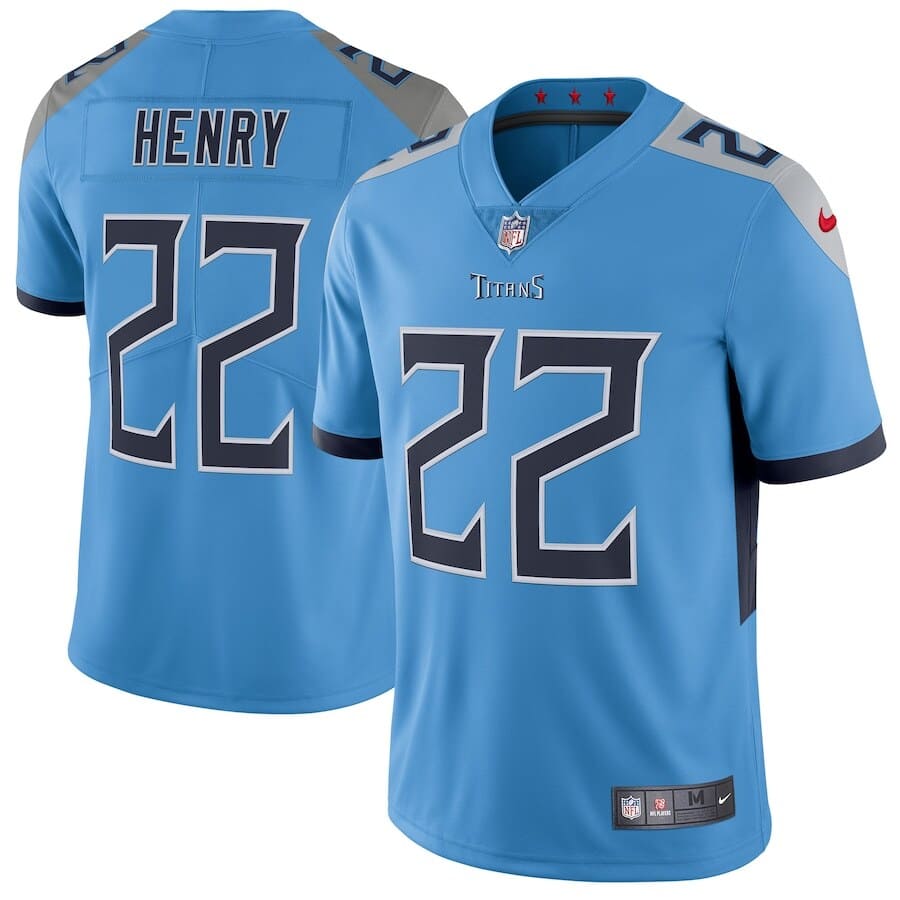 Men's Tennessee Titans Derrick Henry Light Blue New Vapor Untouchable Limited Jersey