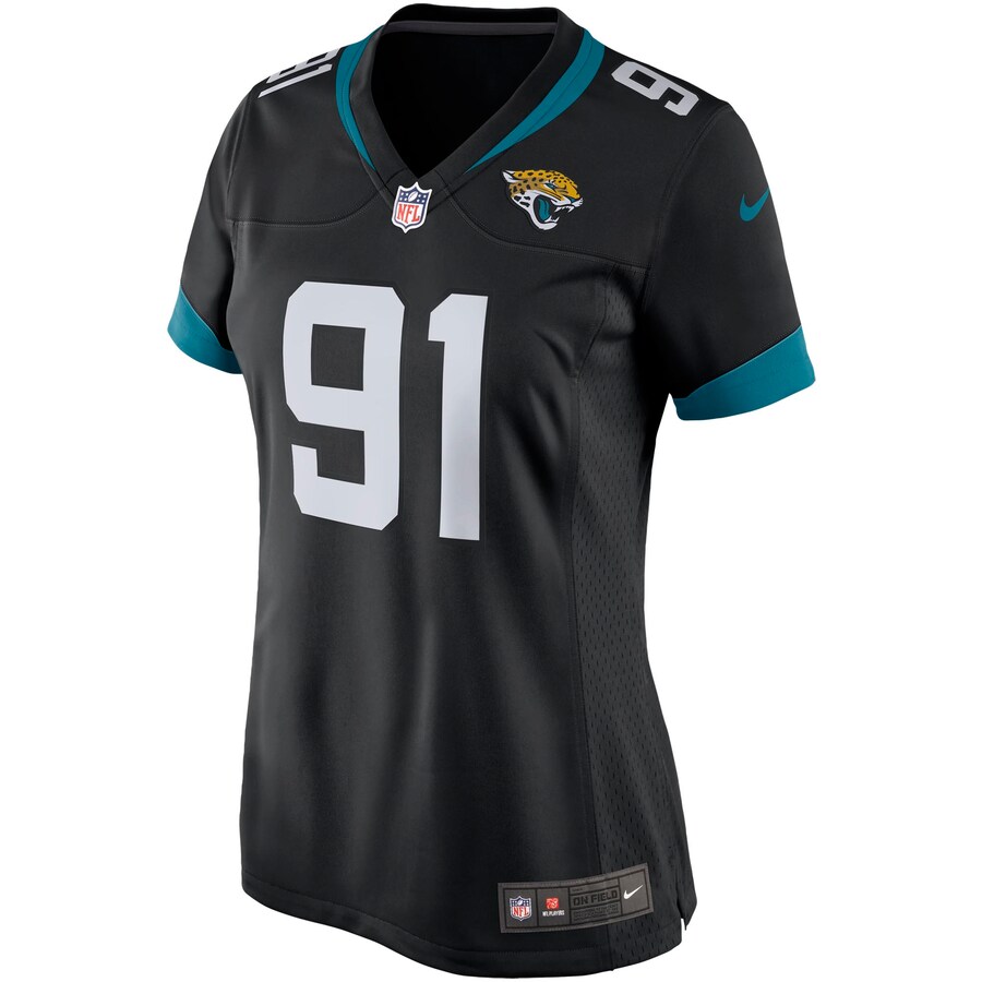 Women’s Jacksonville Jaguars Yannick Ngakoue Nike Black Game Player Jersey